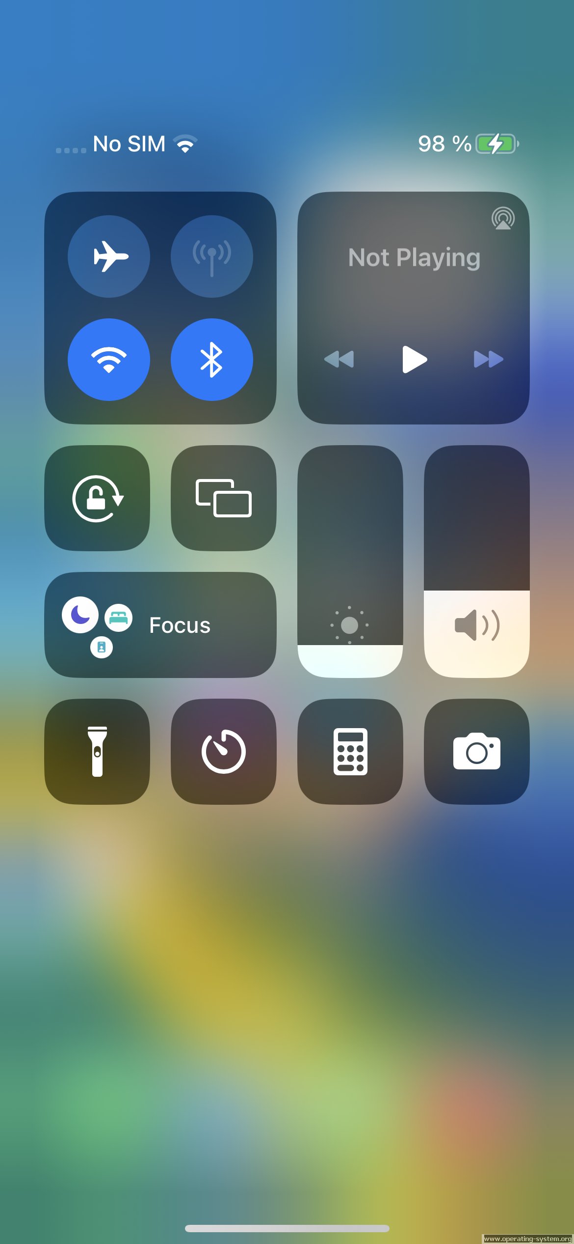 Screenshot: apple ios 16 04