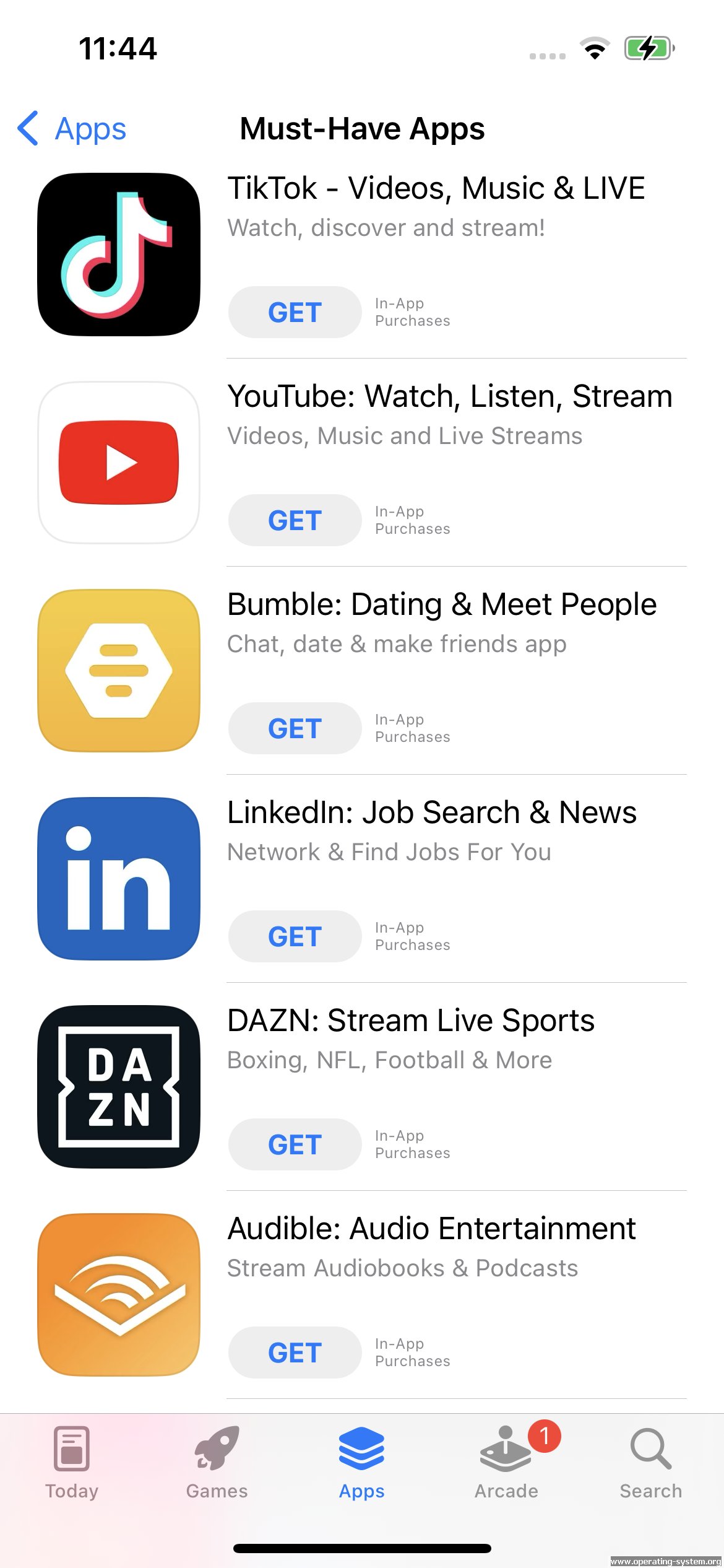 Screenshot: apple ios 16 08