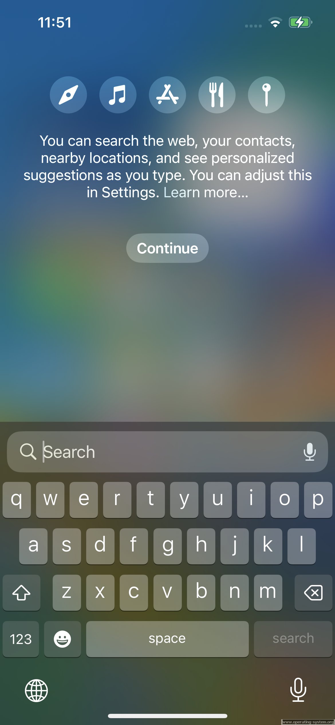 Screenshot: apple ios 16 13