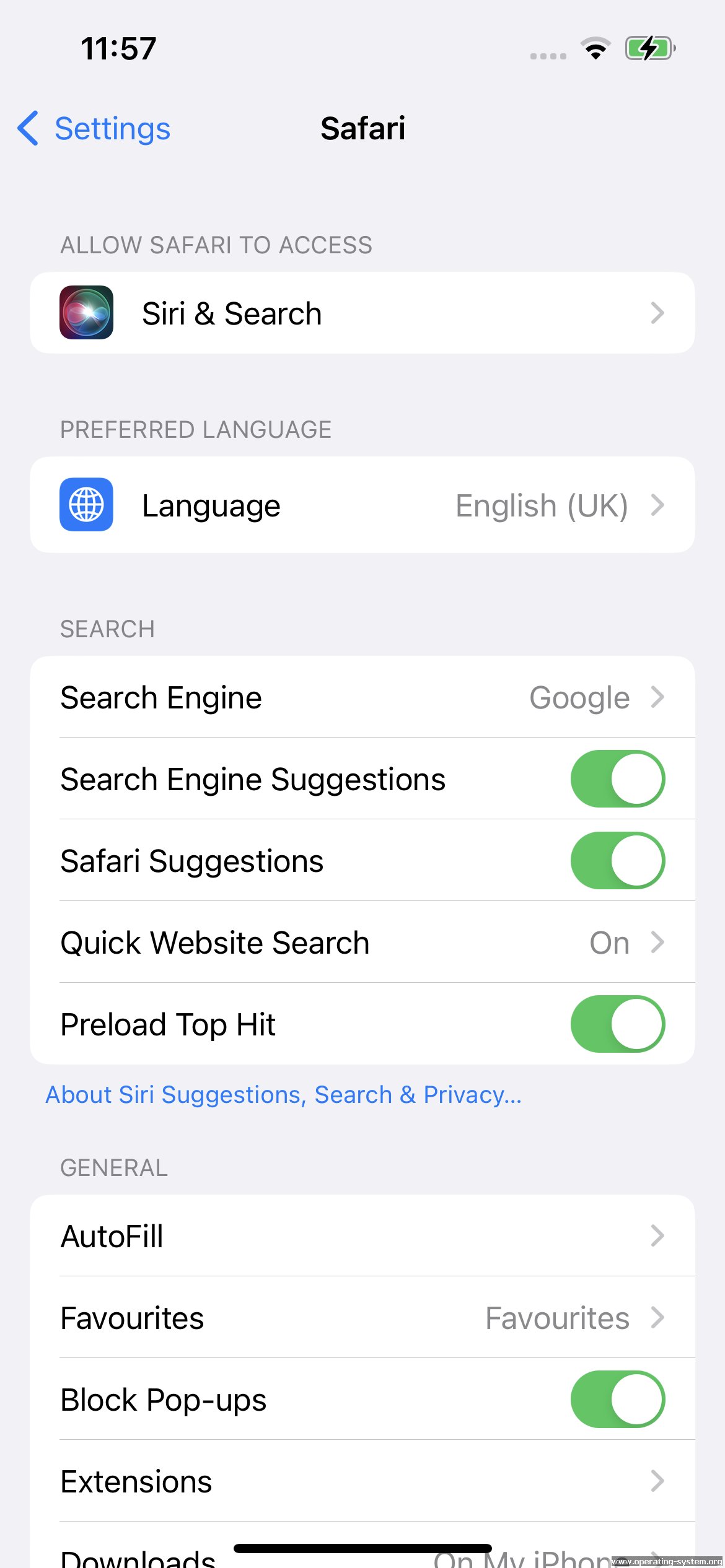 Screenshot: apple ios 16 22