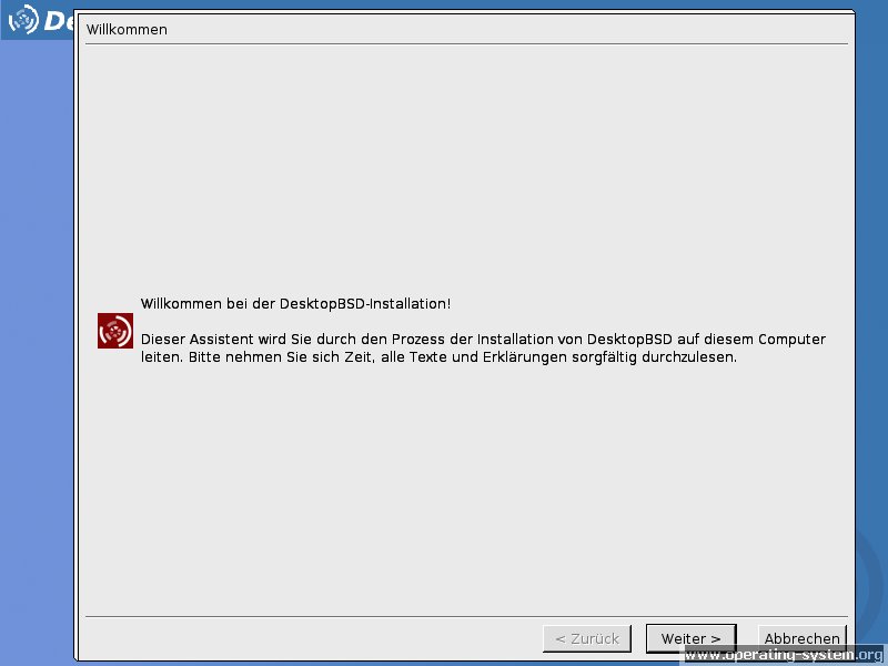 Screenshot: bsd desktopbsd 1 01