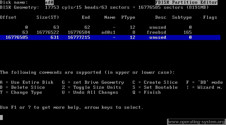 Screenshot: bsd freebsd 70 05
