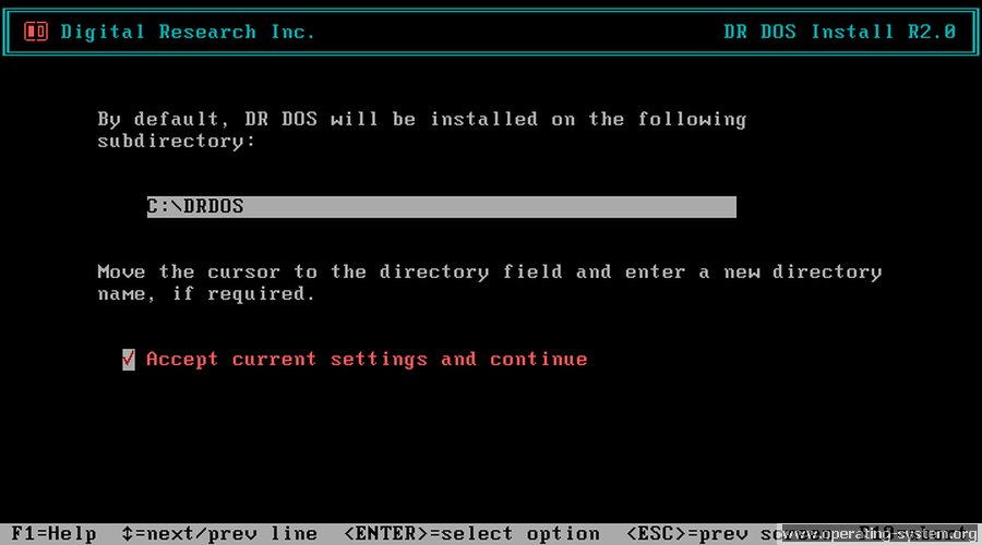 Bildschirmfoto: drdos drdos 341 06