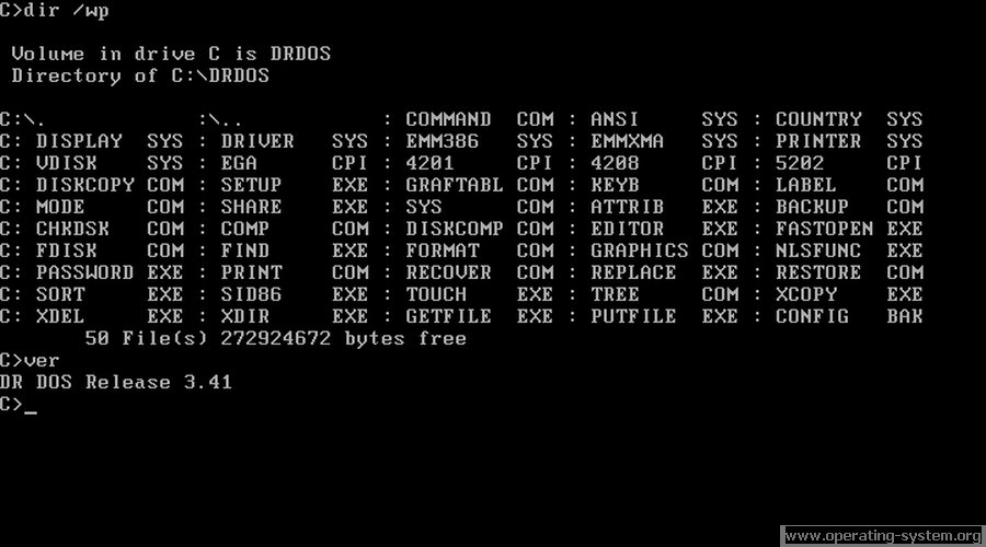 Bildschirmfoto: drdos drdos 341 13