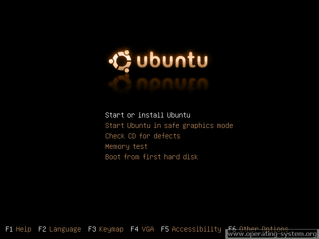 Screenshot: linux ubuntu ubuntu610 01
