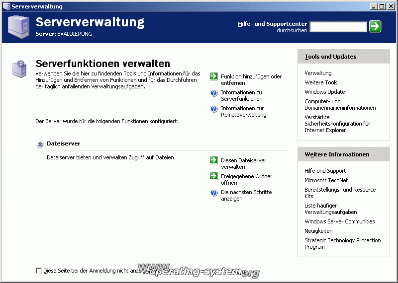 Bildschirmfoto: microsoft srv2k3 winsrv2k3ee 1k