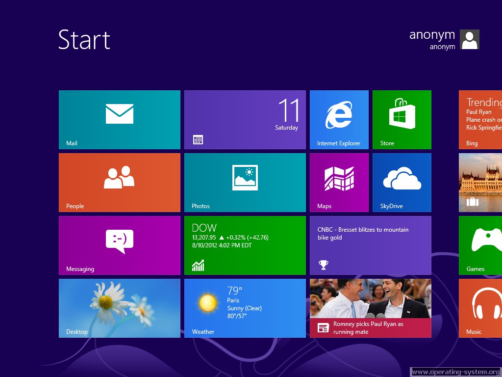 Windows 8 Desktop Screenshots