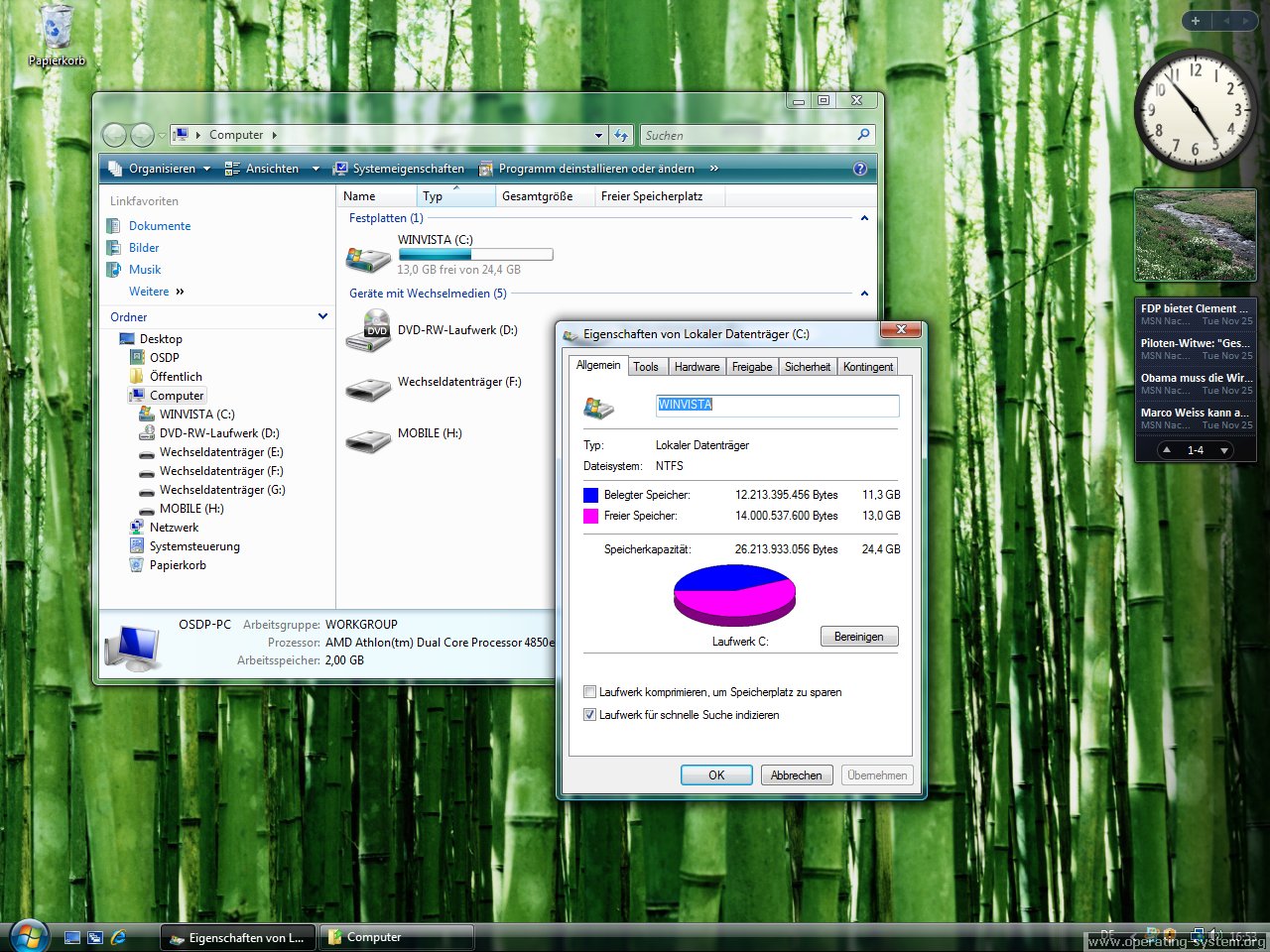 Screenshot: microsoft winvista winvista final 08