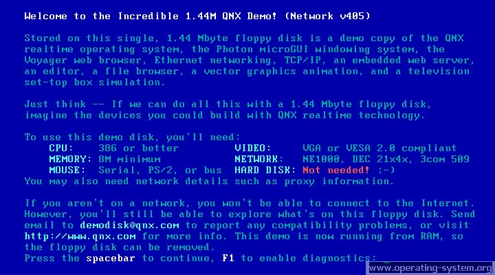 Screenshot: os qnx_demo 01