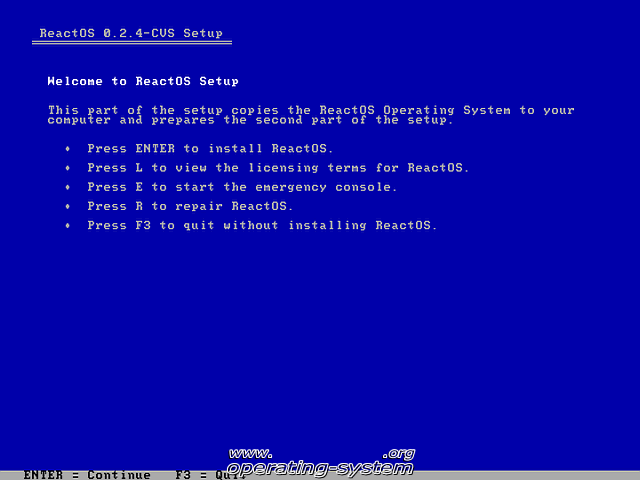 Bildschirmfoto: os reactos024 00
