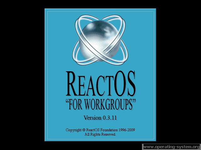 Bildschirmfoto: os reactos0311 02